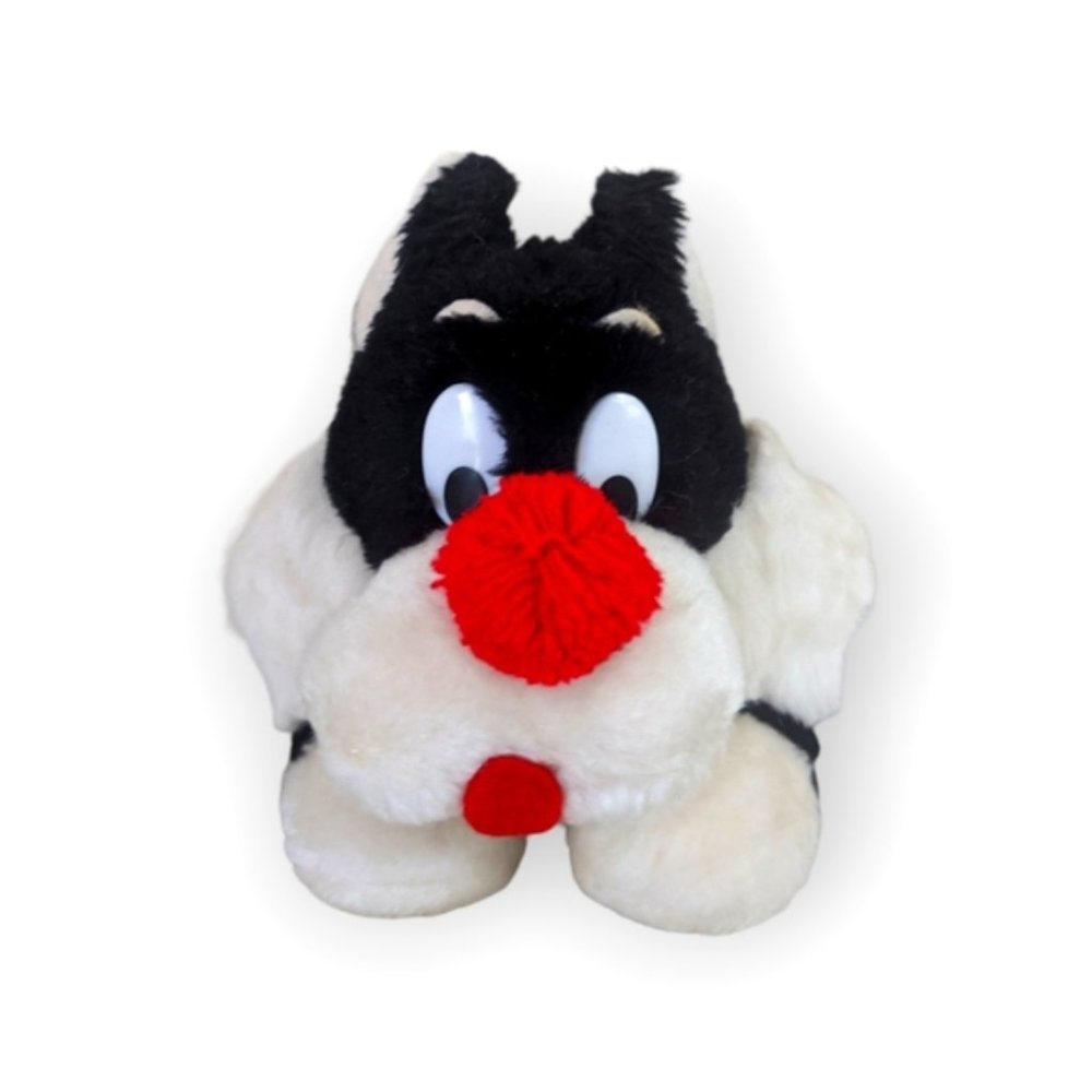 Vintage Sylvester Warner Bros. Plush toy  1987